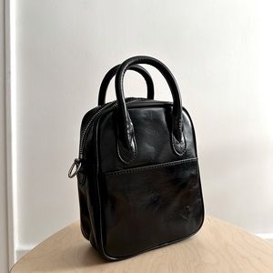 CDG leather bag